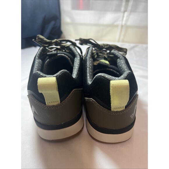 Forsake Banks Low Top Water Resistant Hiking Sneakers | Black & Green | Men's 12 - Picture 2 of 6